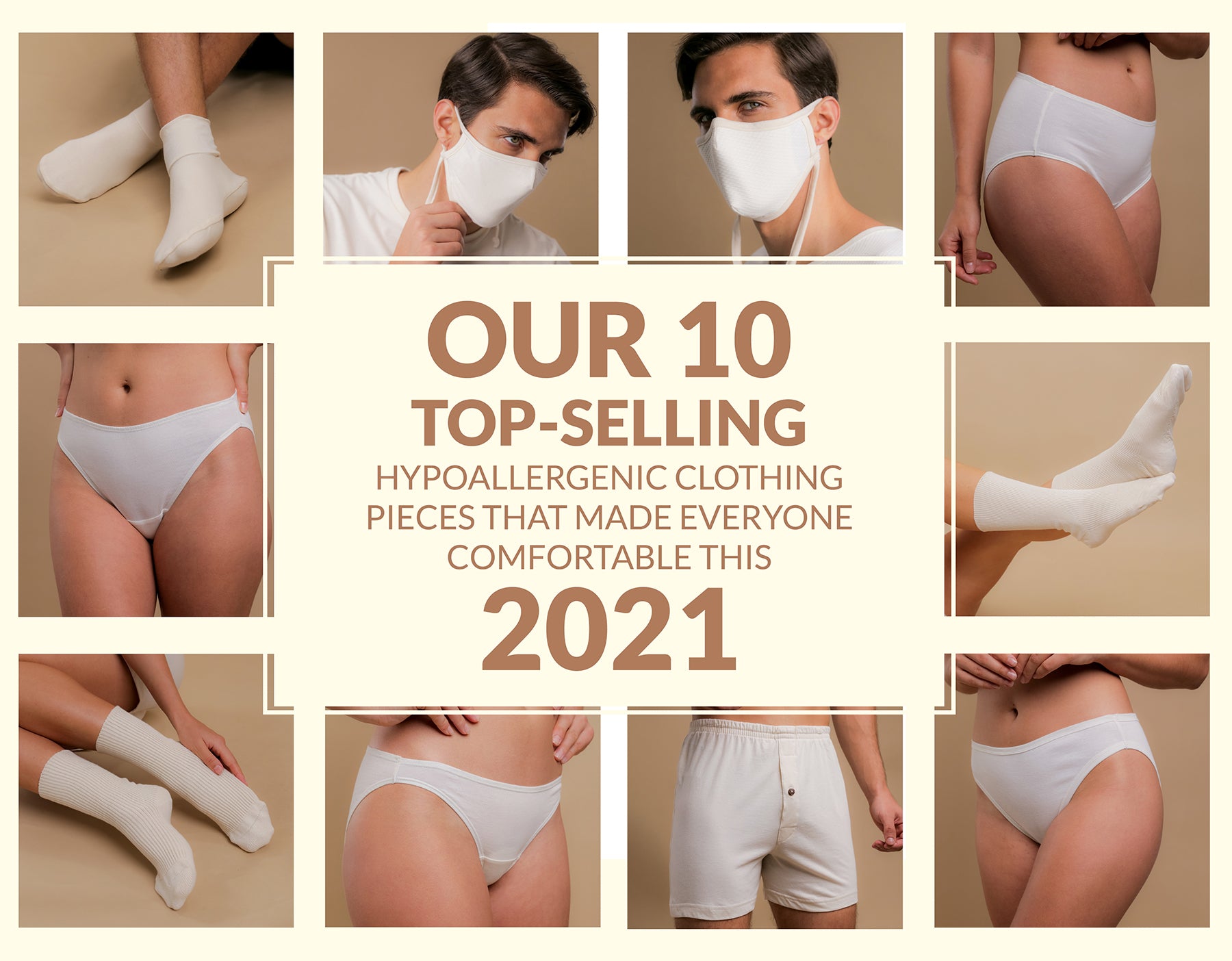 Our 10 Top-Selling Hypoallergenic Clothing Pieces That Made Everyone C –  Cottonique - Allergy-free Apparel