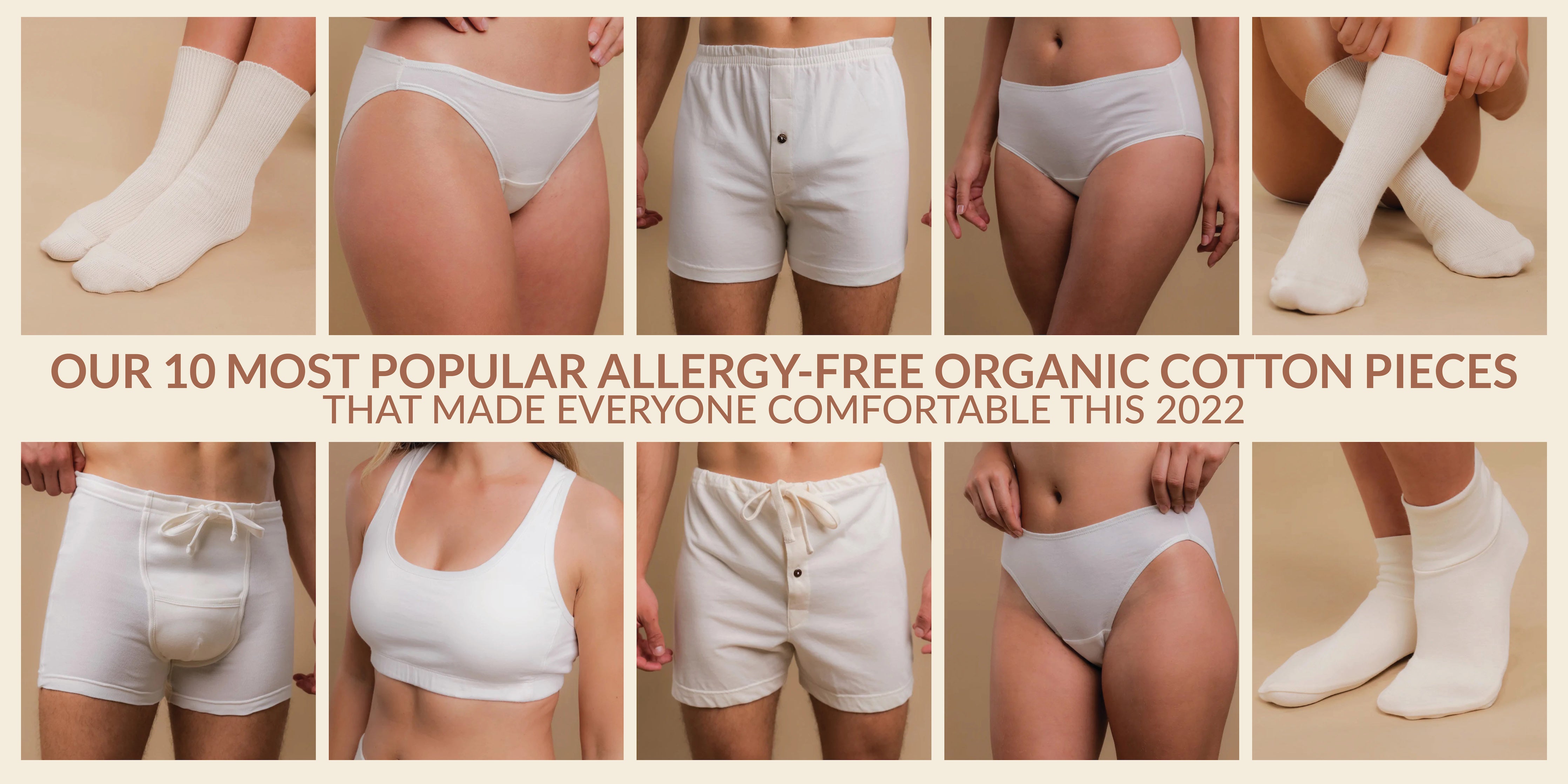 OUR 10 BEST ALLERGY-FREE ORGANIC COTTON PIECES OF 2022 – Cottonique -  Allergy-free Apparel