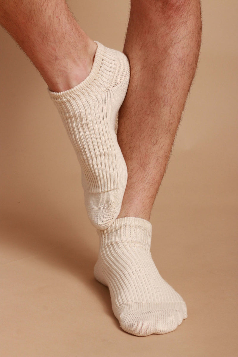 Latex-Free 100% Organic Cotton Ankle Socks (2pairs/Pack) – Cottonique -  Allergy-free Apparel