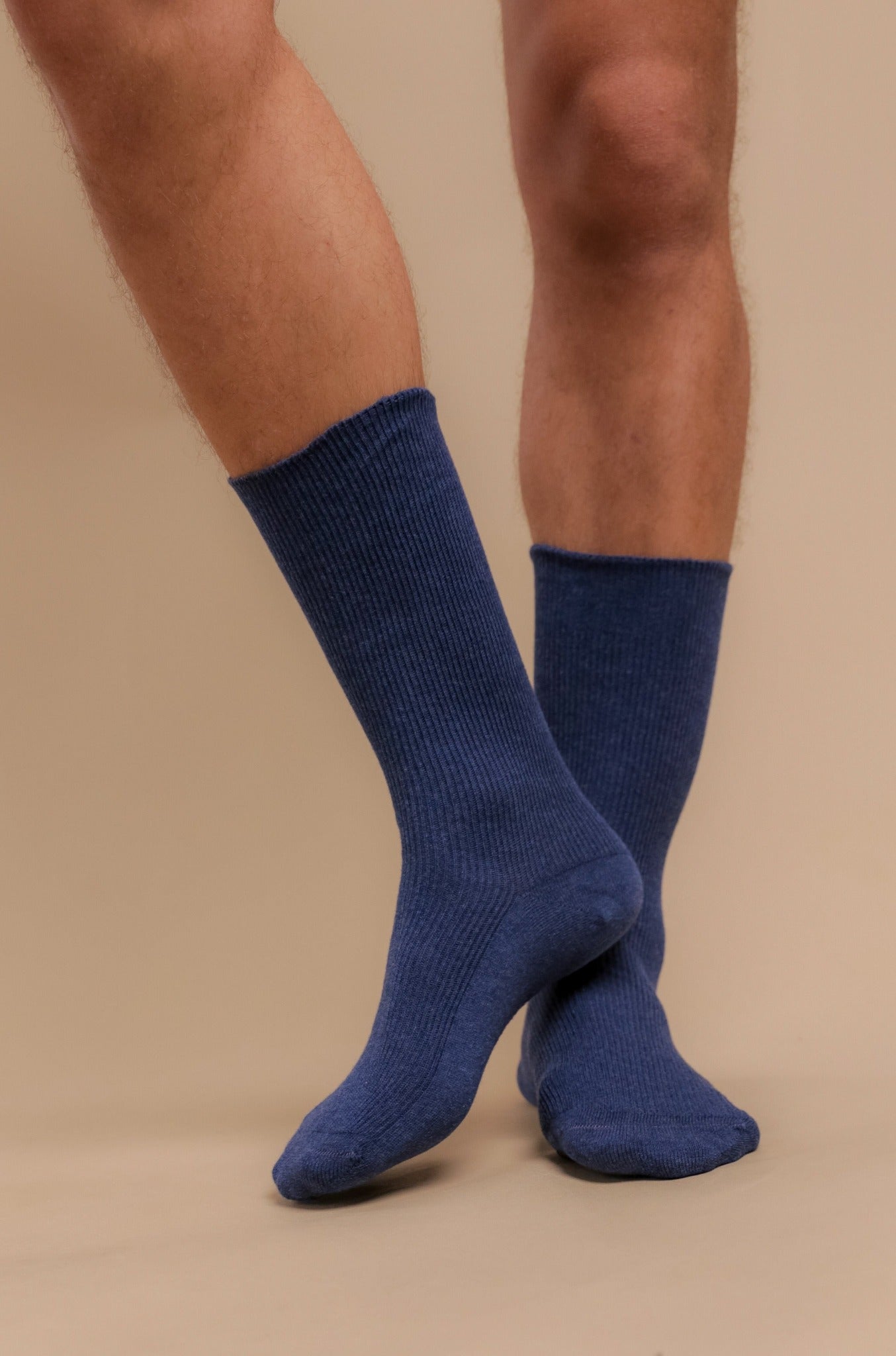 Lightweight Latex-Free 100% Organic Cotton Crew Socks (2pairs/pack) –  Cottonique - Allergy-free Apparel