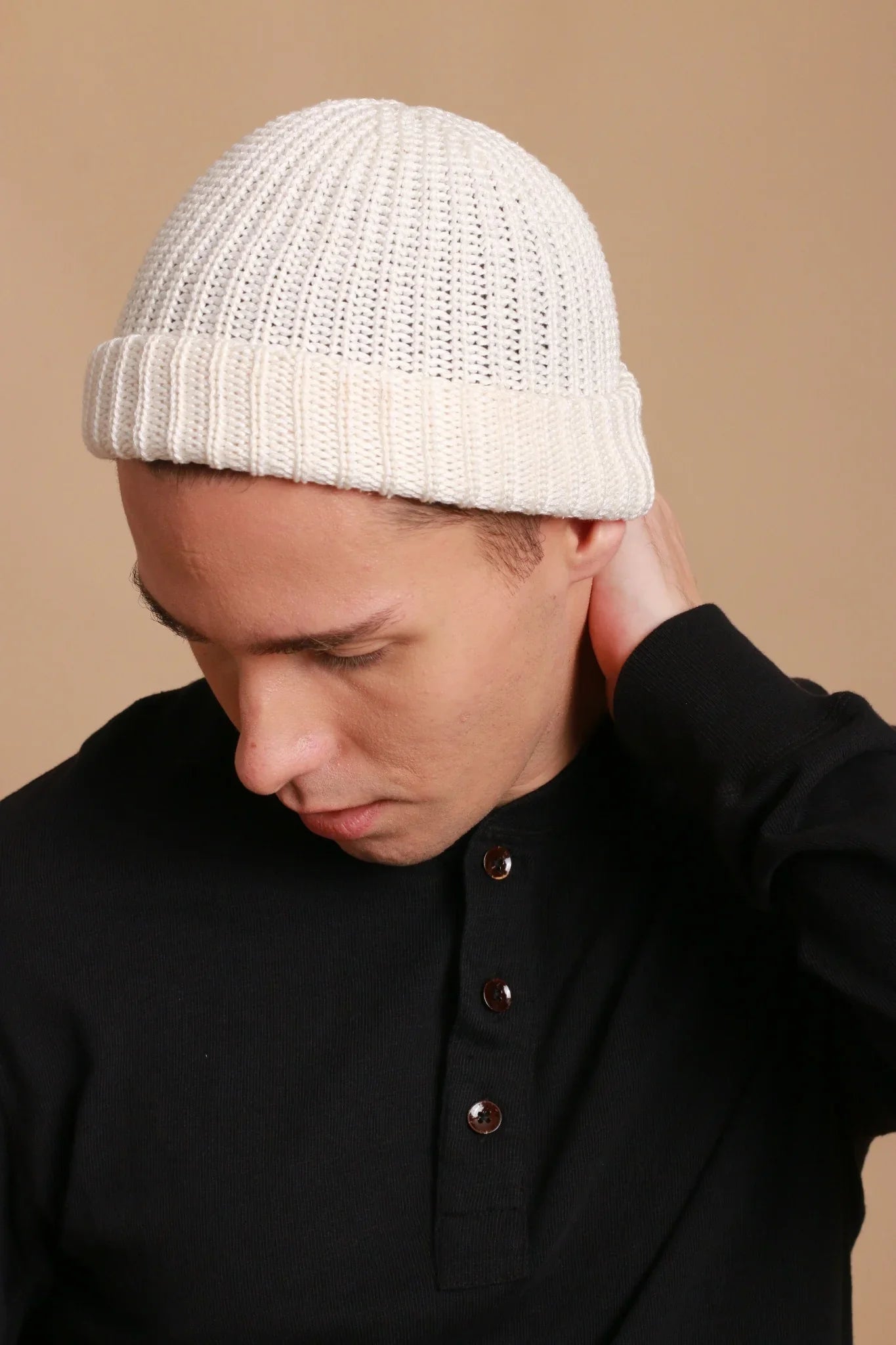 Beanie in cotone organico