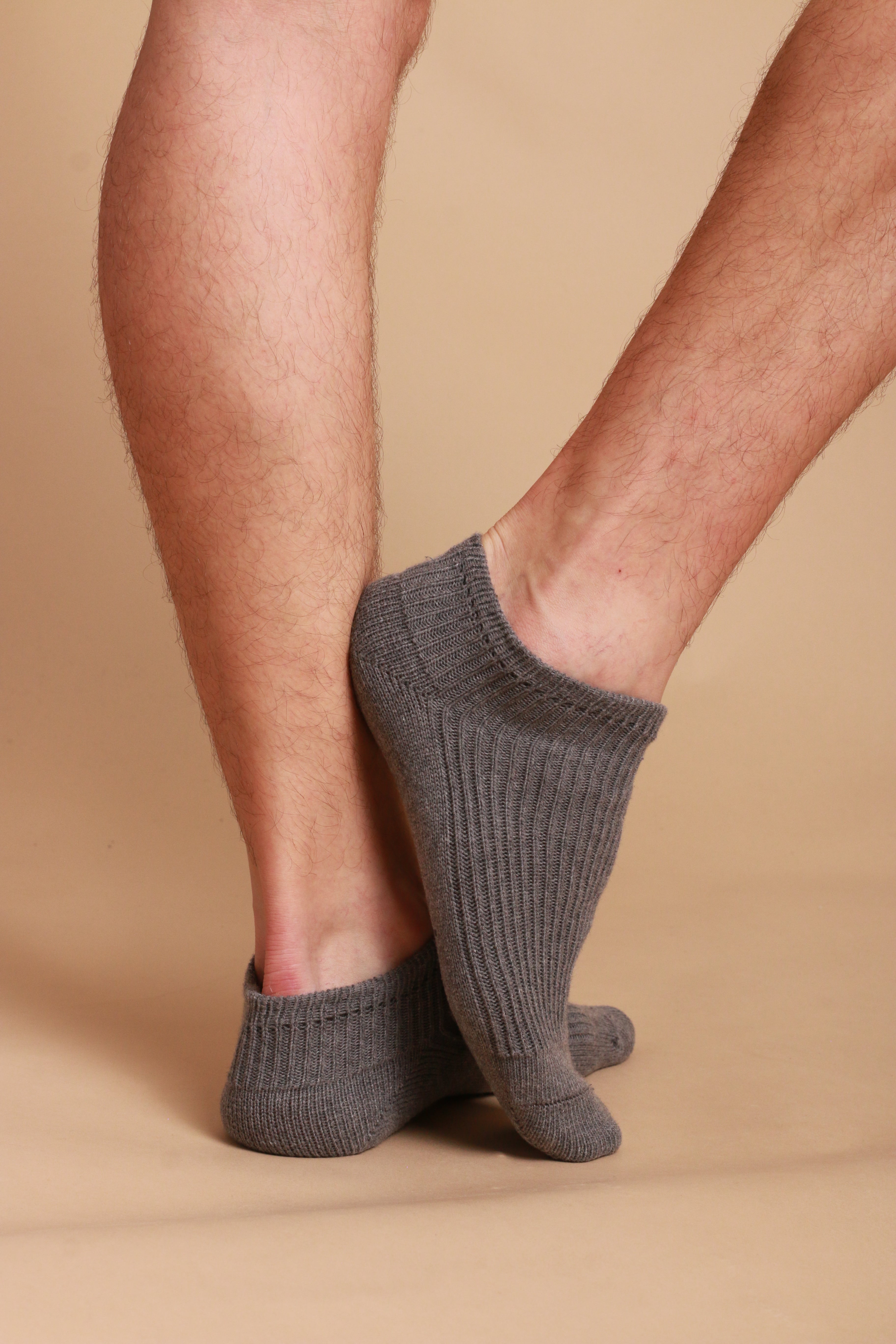 Latex-Free 100% Organic Cotton Ankle Socks (2pairs/Pack | Black) Size: 2XL | Color: Black