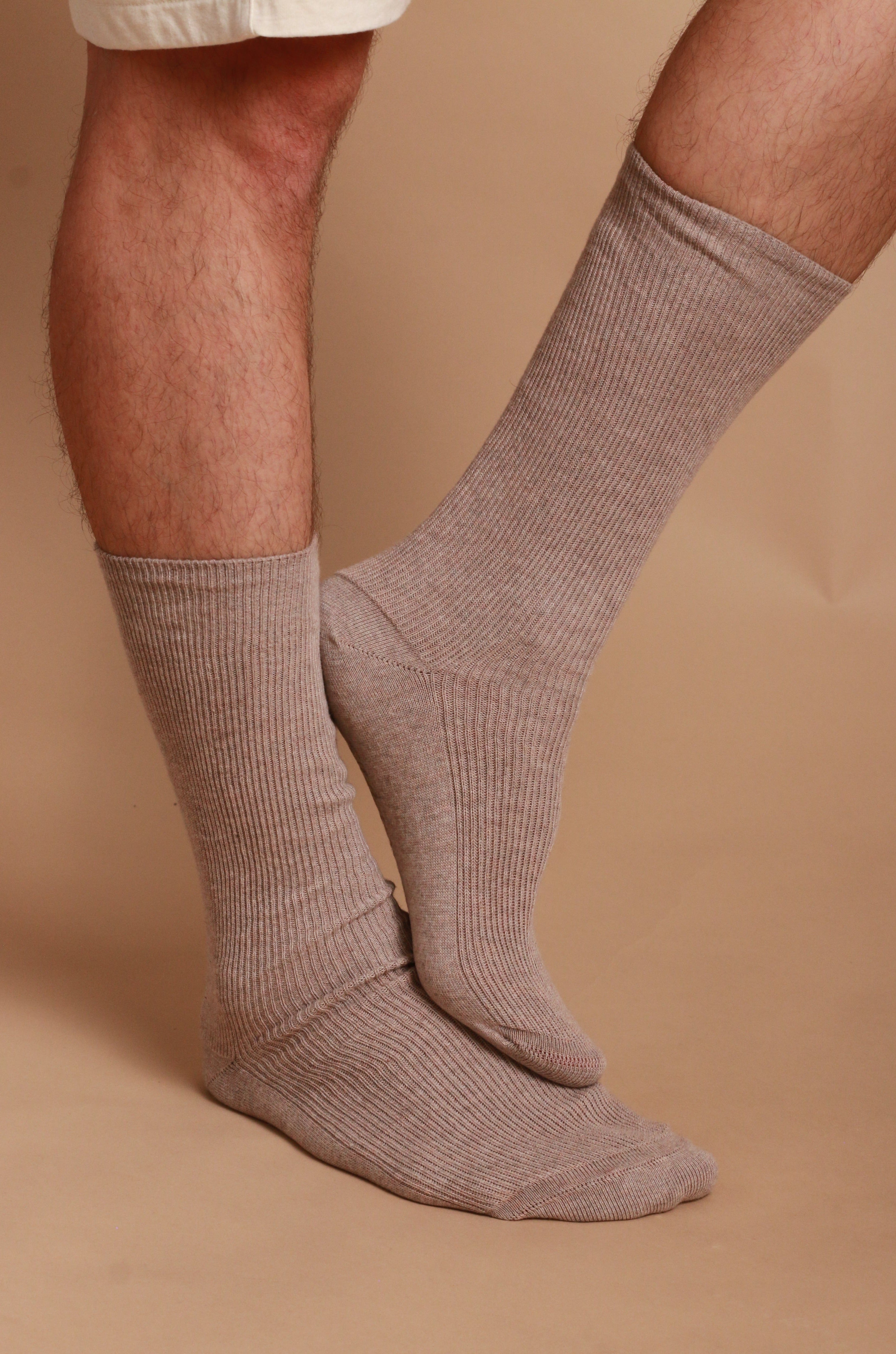 Chaussettes 100% pur coton bio - La chaussette anti-allergies qui ne serre  pas le mollet!
