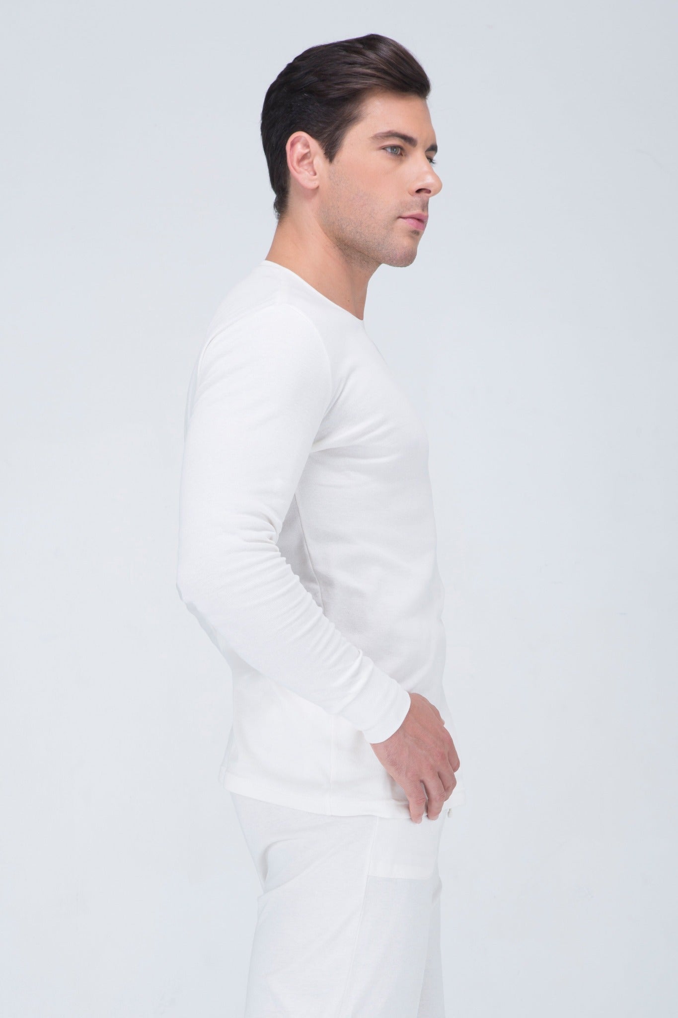  Cottonique Hypoallergenic T-Shirt for Men with Skin Allergies  and Sensitive Skin Melange : Clothing, Shoes & Jewelry
