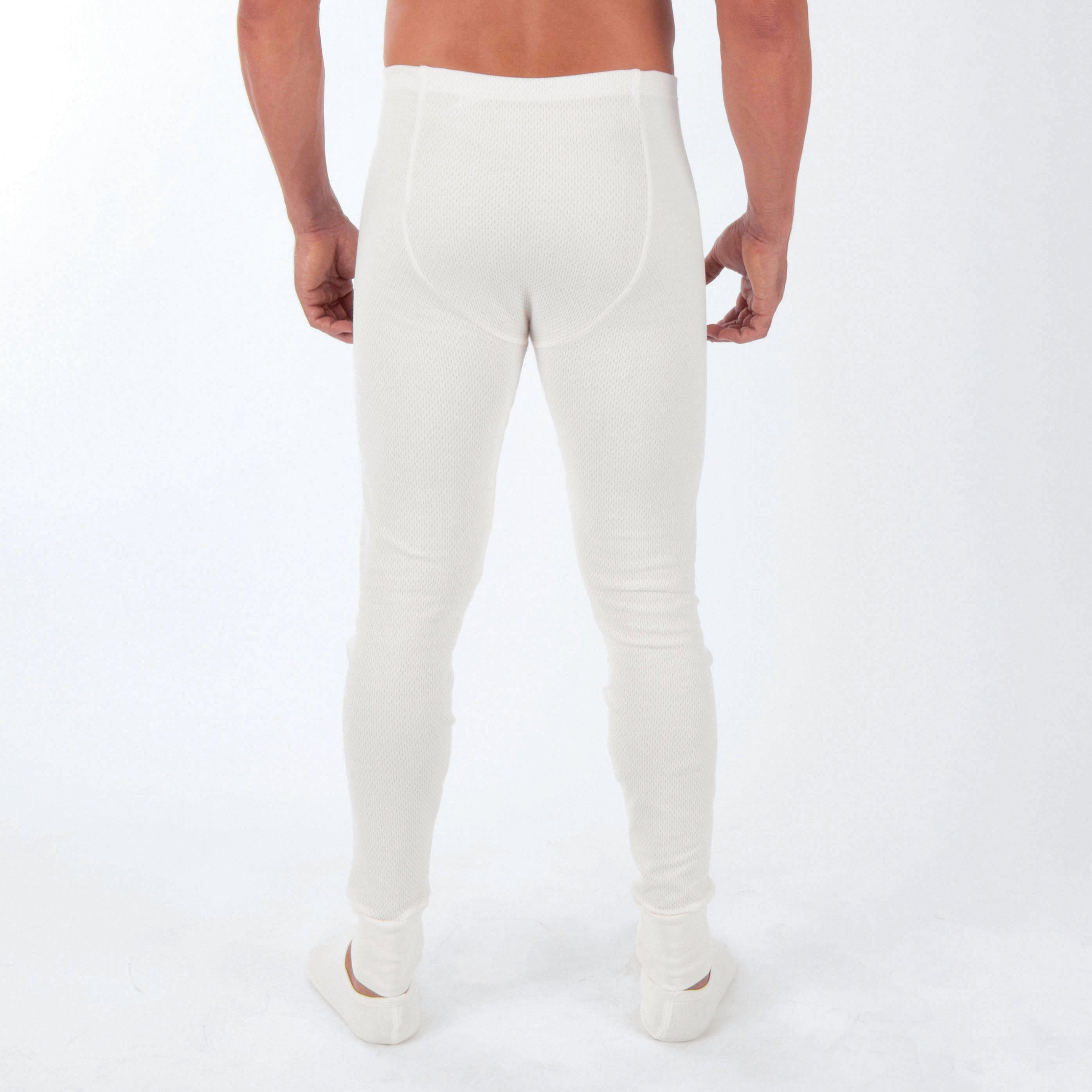 Men's Thermal Base Layer Long Johns with Fly