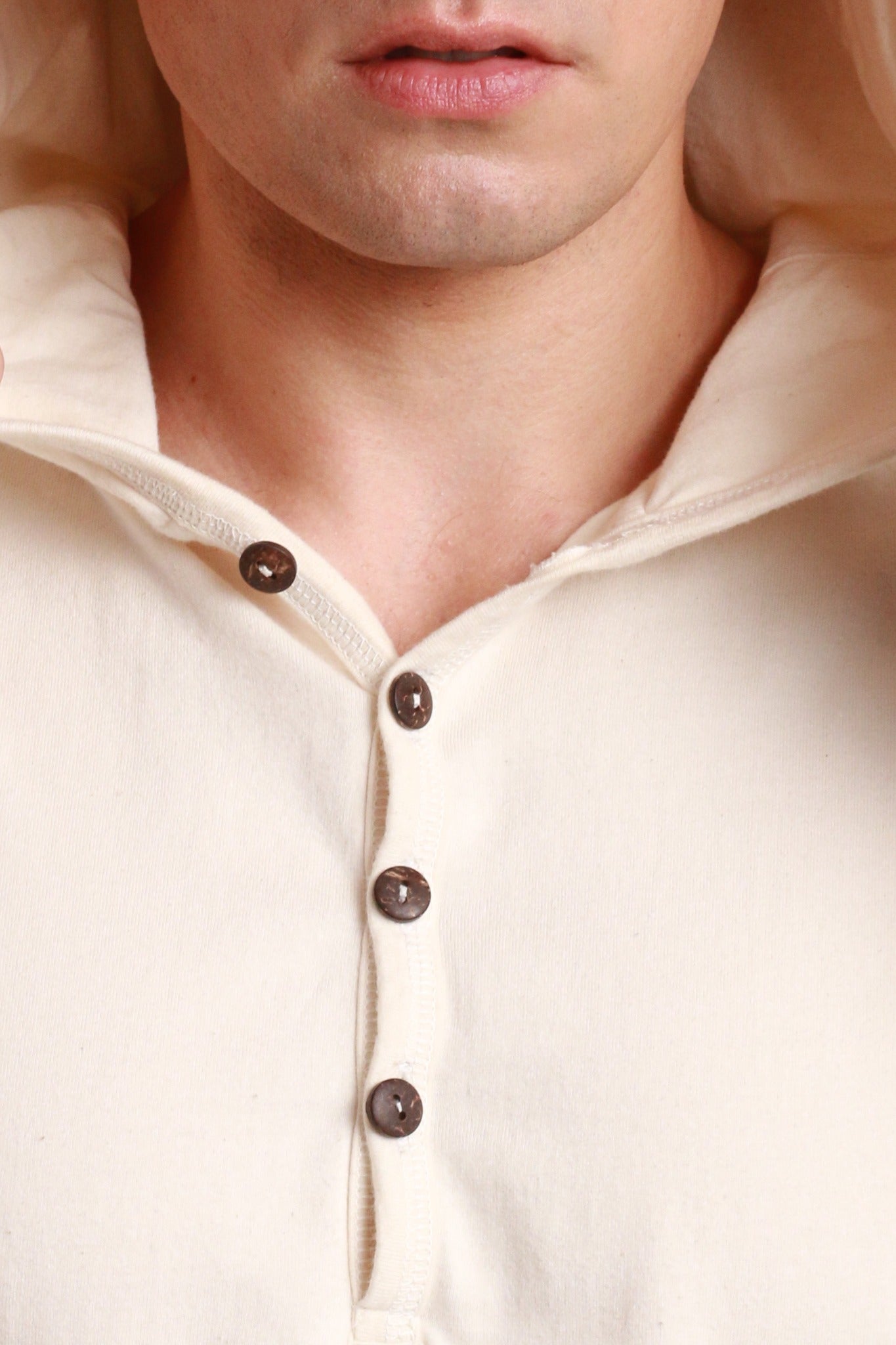 Sweat à capuche en jersey pour homme avec masque de sommeil intégré