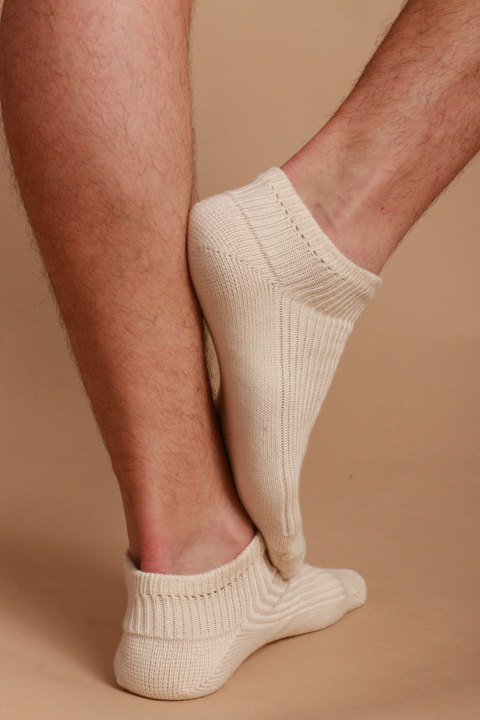 Latex-Free 100% Organic Cotton Ankle Socks (2pairs/pack)