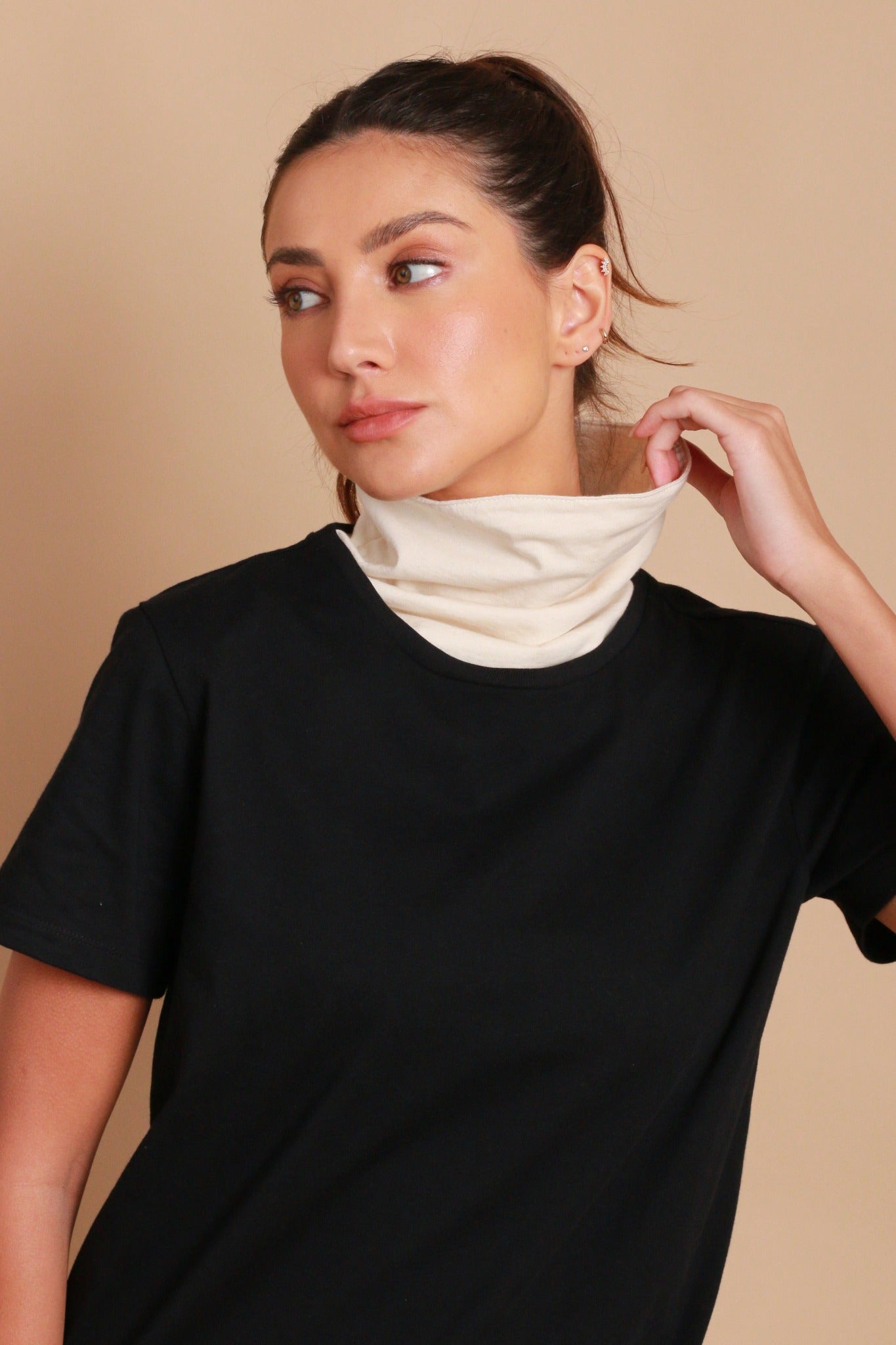 100% Organic Cotton Hypoallergenic Neck Protection Sleeve – Cottonique -  Allergy-free Apparel