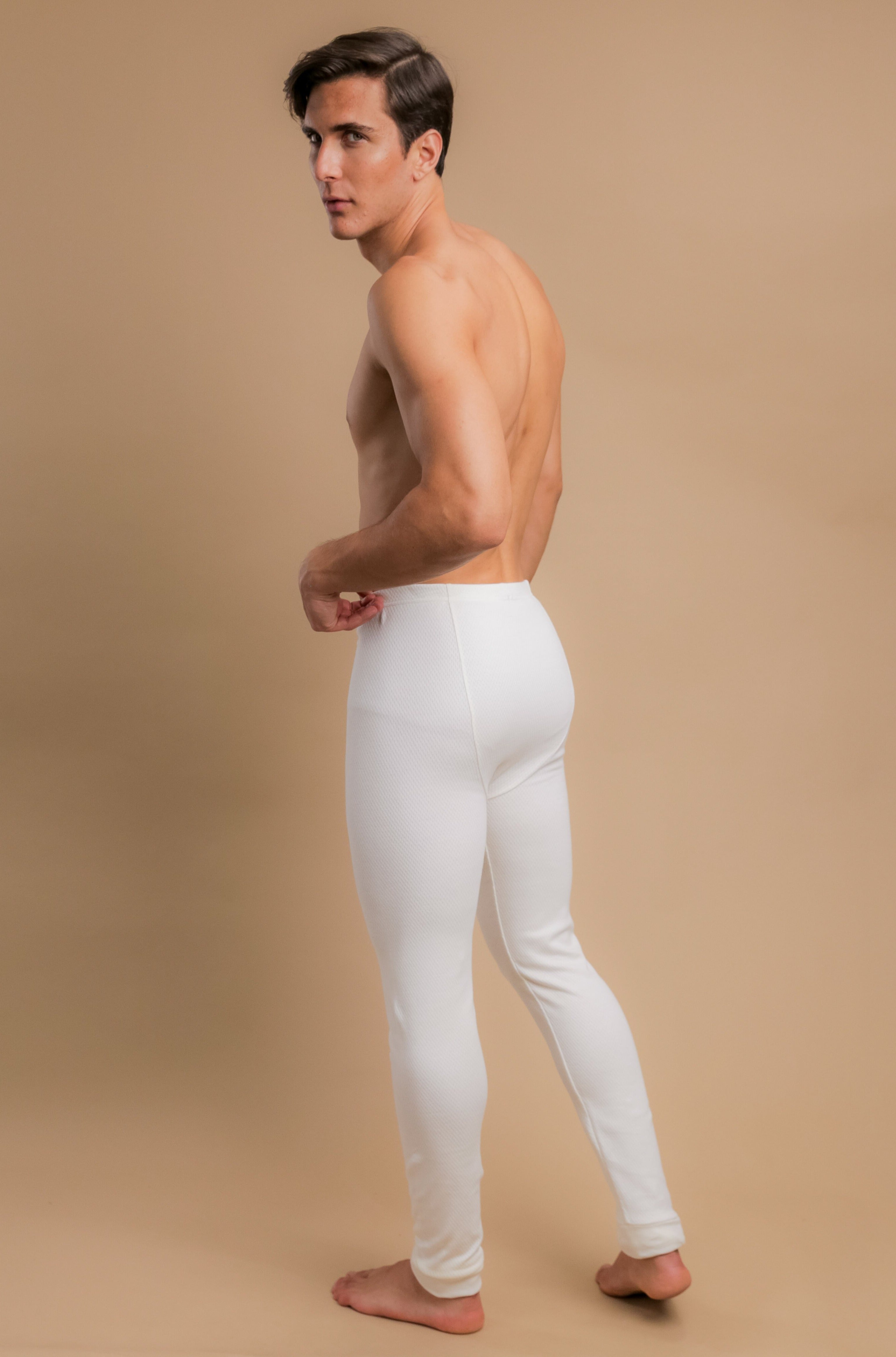 Men's Thermal Base Layer Long Johns with Fly
